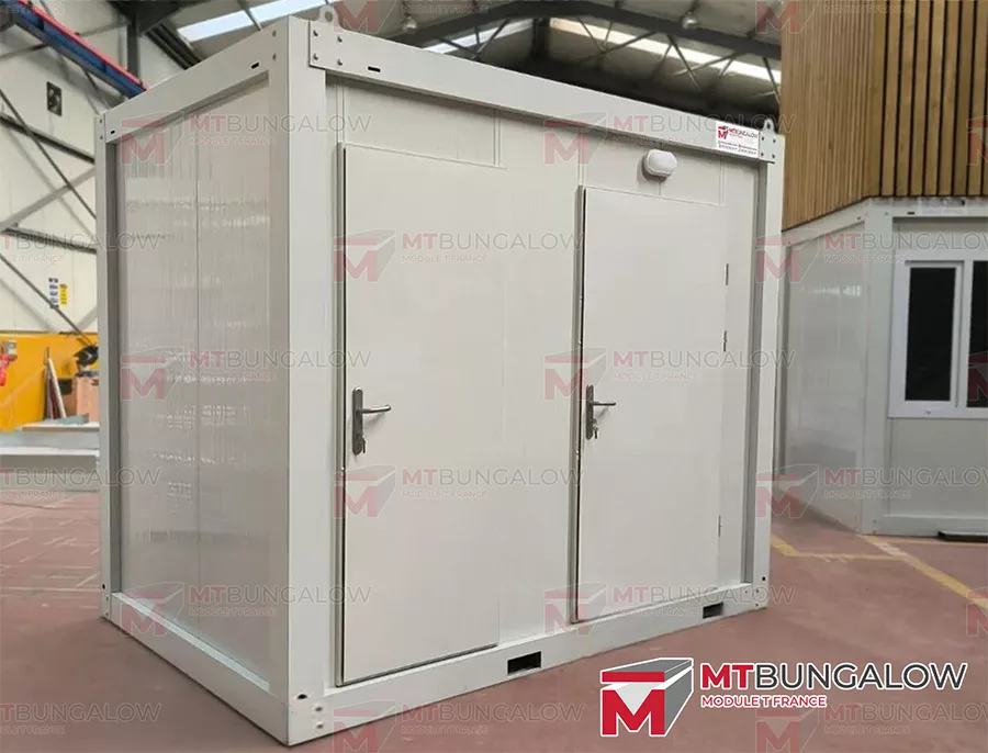 toilette double de chantier