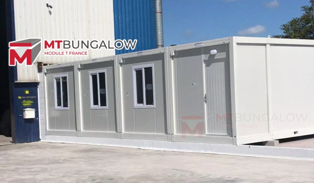 Livraison d’un bâtiment modulaire en Belgique