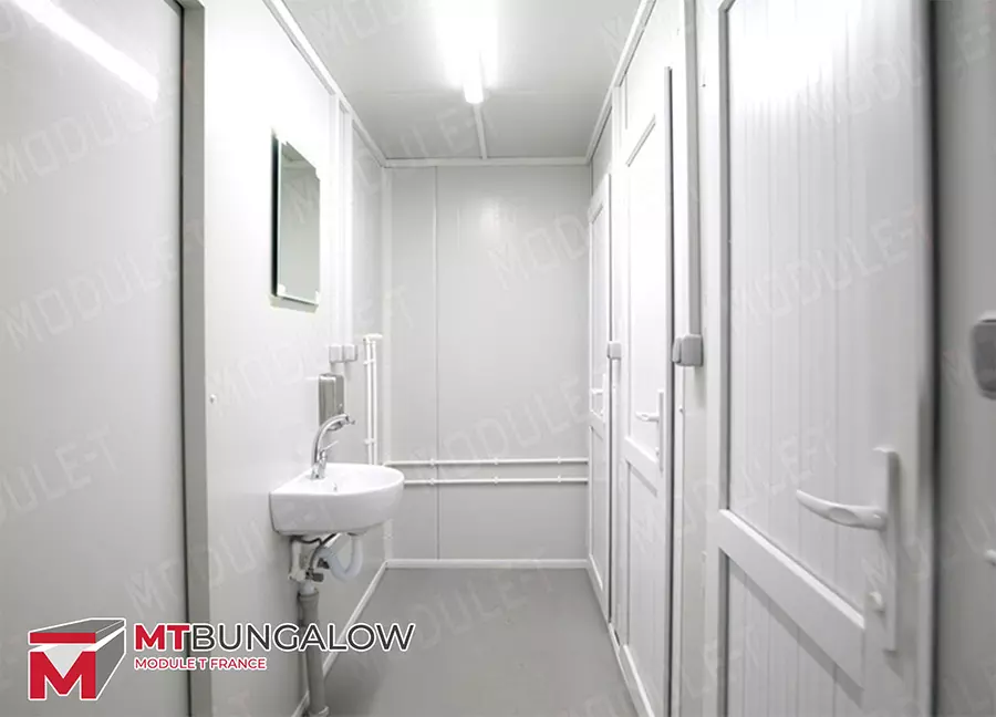 bungalows con sanitarios combinados